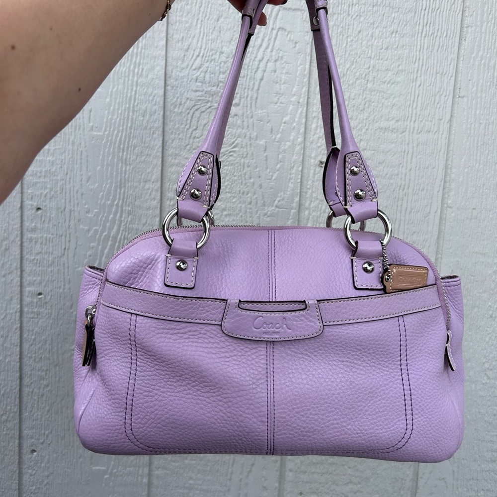 Coach Penelope Pebble Leather Satchel